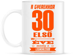 printfashion Az első 30 év! - Bögre - Fehér (1924399)