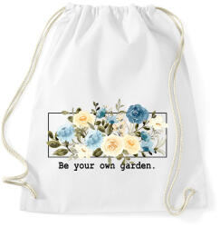 printfashion Be you own garden - Sportzsák, Tornazsák - Fehér (12954663)
