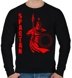 printfashion spartan - Férfi pulóver - Fekete (7600971)