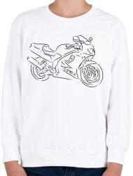 printfashion honda vfr - Gyerek pulóver - Fehér (2907642)