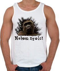 printfashion Nekem nyolc - Férfi atléta - Fehér (1473299)