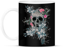 printfashion tavaszikoponya - Bögre - Fekete (7319953)