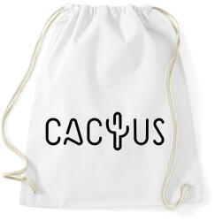 printfashion Cactus - Sportzsák, Tornazsák - Fehér (16076109)