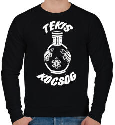 printfashion TeKis Köcsög - Férfi pulóver - Fekete (16508240)
