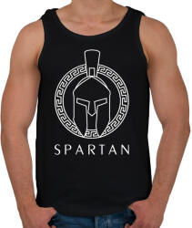 printfashion Spartan - Férfi atléta - Fekete (1237599)