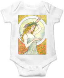 printfashion Art nouveau - Baba Body - Fehér (1328760)