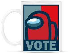 printfashion Among us - Szavazás - Bögre - Fehér (4064933)