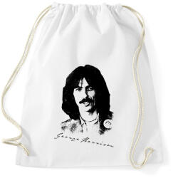 printfashion George Harrison - Sportzsák, Tornazsák - Fehér (6047512)