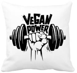 printfashion Vegan Power - Párnahuzat, Díszpárnahuzat - Fehér (6601274)