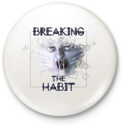 printfashion breakingthehabbit-01. png - Kitűző, hűtőmágnes - Fehér (3075430)