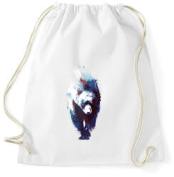 printfashion Death run - Sportzsák, Tornazsák - Fehér (220006)