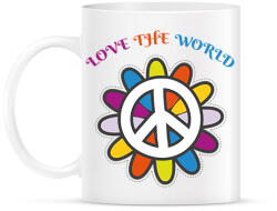 printfashion Love the world - Bögre - Fehér (7108654)