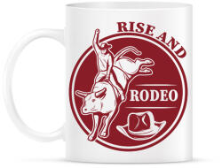 printfashion Rise and rodeo - Bögre - Fehér (7499207)