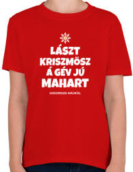 printfashion Last Christmas - Gyerek póló - Piros (10756268)