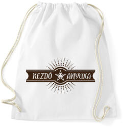 printfashion kezdo-anyuka-brown - Sportzsák, Tornazsák - Fehér (559807)