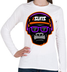 printfashion PHx Suns - Női hosszú ujjú póló - Fehér (5105402)