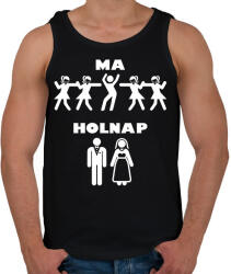 printfashion ma - holnap - Férfi atléta - Fekete (1730747)