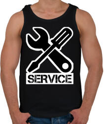 printfashion Service - Férfi atléta - Fekete (7038527)