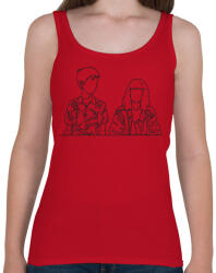 printfashion End of the f**king world - Női atléta - Cseresznyepiros (2489979)