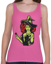 printfashion Witch lollipop - Női atléta - Rózsaszín (2920004)