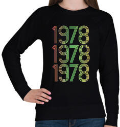 printfashion 1978 - Női pulóver - Fekete (4275121)