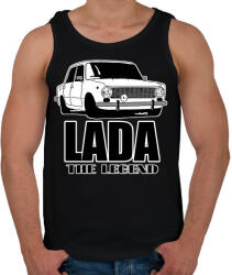 printfashion lada - Férfi atléta - Fekete (6046567)