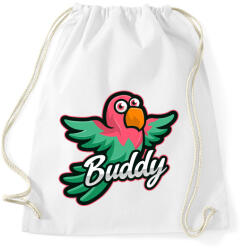 printfashion Buddy - Sportzsák, Tornazsák - Fehér (5127695)