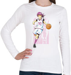 printfashion Kosaras anime - Női hosszú ujjú póló - Fehér (14121065)