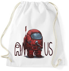 printfashion Among us art - Sportzsák, Tornazsák - Fehér (5488332)