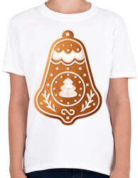 printfashion Mézeskalács csengő - Gyerek póló - Fehér (11220325)