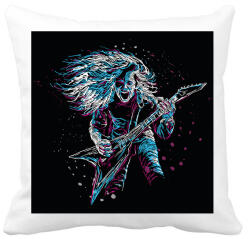 printfashion Rocker gitáros - Párnahuzat, Díszpárnahuzat - Fehér (6380196)