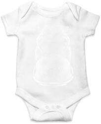 printfashion Víziló - Baba Body - Fehér (14109148)