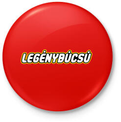 printfashion legenybucsu-lego - Kitűző, hűtőmágnes - Piros (3108422)