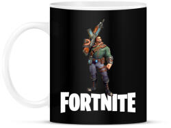 printfashion Fortnite #8 - Bögre - Fekete (1118025)
