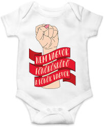 printfashion A főnök vagyok - Baba Body - Fehér (8537161)