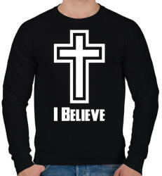 printfashion Hiszek - Férfi pulóver - Fekete (1515799)