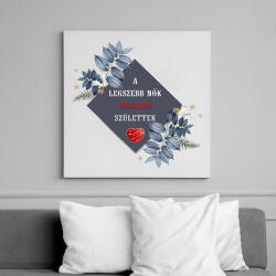 printfashion Legszebb noők május - Vászonkép - Fehér (6632478)