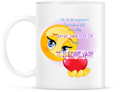 printfashion A világ jobb hely így - Bögre - Fehér (11674345)