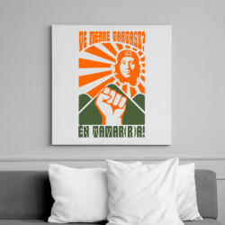 printfashion tamara_gevara02_2Q - Vászonkép - Fehér (14799139)