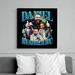 printfashion Daniel Negreanu - póker - Vászonkép - Fekete (15580606)