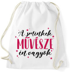 printfashion A sminkek művésze - Sportzsák, Tornazsák - Fehér (8470546)