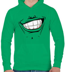 printfashion Face mask 02 - Férfi kapucnis pulóver - Zöld (4332249)