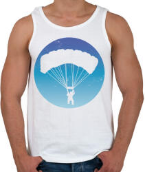 printfashion Ejtőernyős - Férfi atléta - Fehér (11910728)