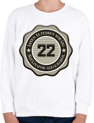 printfashion 22 - Gyerek pulóver - Fehér (7235315)