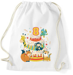 printfashion 8 éves - Sportzsák, Tornazsák - Fehér (13275934)