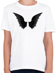 printfashion Black Wings - Gyerek póló - Fehér (1720716)