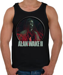 printfashion Alan Wake ll. - Férfi atléta - Fekete (15794117)