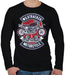 printfashion motor - Férfi hosszú ujjú póló - Fekete (15488372)