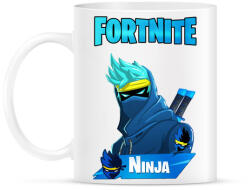printfashion Fortnite Ninja - Bögre - Fehér (4563559)