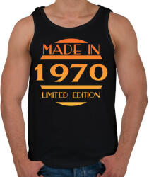 printfashion 1970 - Férfi atléta - Fekete (12773228)